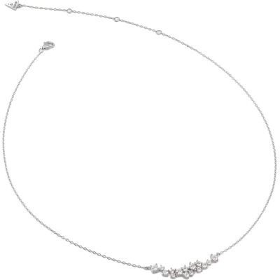 Guess Halsschmuck, - Luxury silver necklace with cubic zirconia Jardin JSBN04465JWRHT/U, (Silber) Guess Halsschmuck, - Luxury silver necklace with cubic zirconia Jardin JSBN04465JWRHT/U, (Silber)