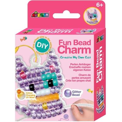 Teka, Kettenanhänger, AVE Fun Bead Charm-Create My Own Cat, (Metall) Teka, Kettenanhänger, AVE Fun Bead Charm-Create My Own Cat, (Metall)