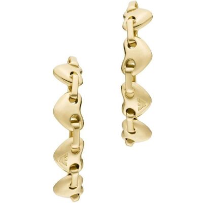 Giorgio Armani Emporio Armani, Ohrringe, EGS3333710 Gold Ohrring, (Edelstahl) Giorgio Armani Emporio Armani, Ohrringe, EGS3333710 Gold Ohrring, (Edelstahl)