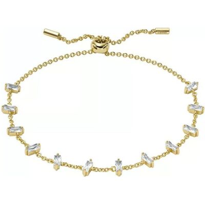 Fossil, Armschmuck, - Elegant gold-plated brass bracelet Hazel JOA00719710, (Messing) Fossil, Armschmuck, - Elegant gold-plated brass bracelet Hazel JOA00719710, (Messing)