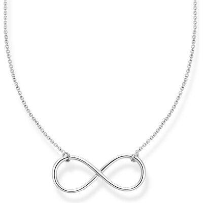 Thomas Sabo, Halsschmuck, Powerful Symbols Infinity Halskette, (925er Silber, Silber 925) Thomas Sabo, Halsschmuck, Powerful Symbols Infinity Halskette, (925er Silber, Silber 925)