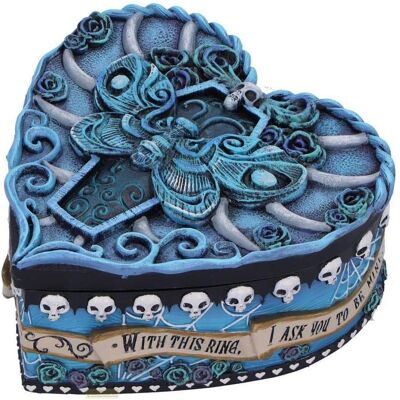 Nemesis Now, Uhrenbox + Schmuckaufbewahrung, Corpse Bride - Hochzeit mit einer Leiche Schmuckschatulle With This Ring Vow 5 cm, Mehrfarbig Nemesis Now, Uhrenbox + Schmuckaufbewahrung, Corpse Bride - Hochzeit mit einer Leiche Schmuckschatulle With This Ring Vow 5 cm, Mehrfarbig