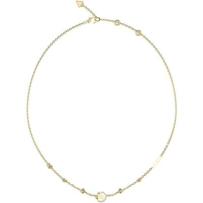 Guess Halsschmuck, - Matching gold-plated necklace 4 Love JUBN05038JWYGT/U, (Edelstahl) Guess Halsschmuck, - Matching gold-plated necklace 4 Love JUBN05038JWYGT/U, (Edelstahl)