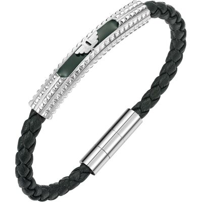 Police, Armschmuck, Armband, (20 cm, Leder, Metall) Police, Armschmuck, Armband, (20 cm, Leder, Metall)