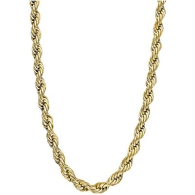 Halsschmuck, HALSKETTE IM LOTUS-STIL LS2233-1/2 316L EDELSTAHL, HERREN, (Edelstahl, 50 cm) Halsschmuck, HALSKETTE IM LOTUS-STIL LS2233-1/2 316L EDELSTAHL, HERREN, (Edelstahl, 50 cm)