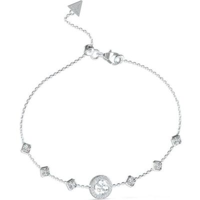 Guess Armschmuck, Charming 4G Crush Steel Bracelet JUBB04156JWRHT/U, (Stahl) Guess Armschmuck, Charming 4G Crush Steel Bracelet JUBB04156JWRHT/U, (Stahl)