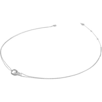 Guess Halsschmuck, 16-18"NUANCE TWO LINKS NK Halskette, (Silber 925, Sterling Silver) Guess Halsschmuck, 16-18"NUANCE TWO LINKS NK Halskette, (Silber 925, Sterling Silver)
