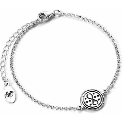 Carat, Armschmuck, Harry Potter Sterling Silver Time Turner Charm Bracelet, (17 cm, Kupfer, Sterling Silber) Carat, Armschmuck, Harry Potter Sterling Silver Time Turner Charm Bracelet, (17 cm, Kupfer, Sterling Silber)