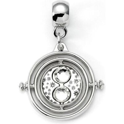 Carat, Kettenanhänger, The Shop Official Harry Potter Time Turner Silver Tone Slider Charm, (Aluminium, Kupfer, Zinklegierung) Carat, Kettenanhänger, The Shop Official Harry Potter Time Turner Silver Tone Slider Charm, (Aluminium, Kupfer, Zinklegierung)