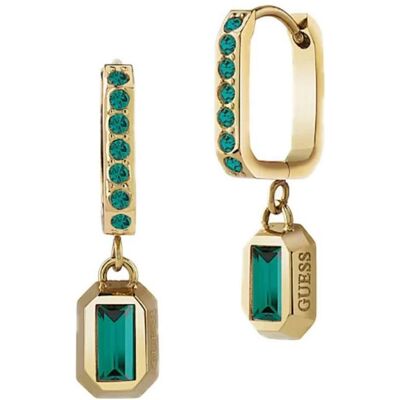 Guess Ohrringe, Elegant gold-plated Hashtag earrings JUBE04252JWYGEMT/U, (Plattierter Stahl) Guess Ohrringe, Elegant gold-plated Hashtag earrings JUBE04252JWYGEMT/U, (Plattierter Stahl)