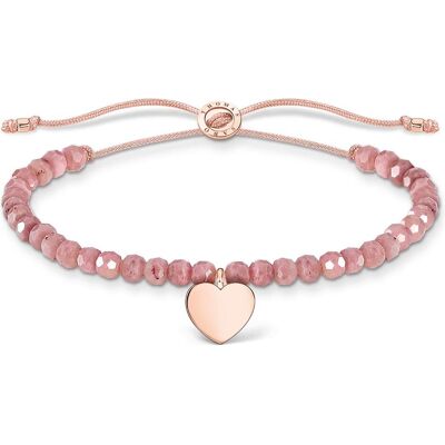 Thomas Sabo, Armschmuck, Armband, (20 cm, 750 Roségold Vergoldung, Nylon) Thomas Sabo, Armschmuck, Armband, (20 cm, 750 Roségold Vergoldung, Nylon)