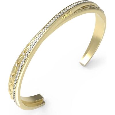 Guess Armschmuck, Solid Gold-Plated Bracelet Stylish Jubb04584jwyg, (18 cm, Metalllegierungen) Guess Armschmuck, Solid Gold-Plated Bracelet Stylish Jubb04584jwyg, (18 cm, Metalllegierungen)