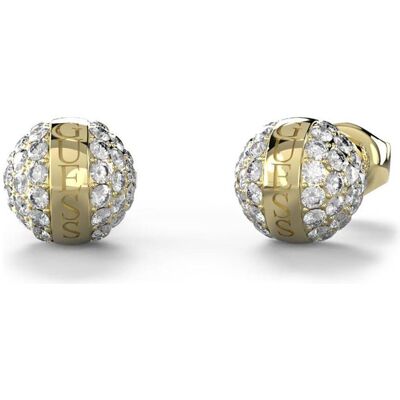 Guess Ohrringe, Charming gold-plated earrings with Calypso zircons JUBE04458JWYGT/U, (Edelstahl) Guess Ohrringe, Charming gold-plated earrings with Calypso zircons JUBE04458JWYGT/U, (Edelstahl)