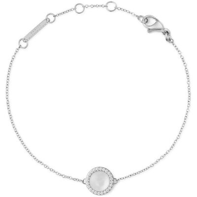 Daniel Wellington, Armschmuck, - Delicate bracelet with mother-of-pearl and crystals DW00401435, (Edelstahl, Kristalle, Perlmutt) Daniel Wellington, Armschmuck, - Delicate bracelet with mother-of-pearl and crystals DW00401435, (Edelstahl, Kristalle, Perlmutt)