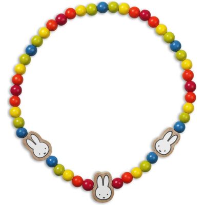 Bambolino Toys, Halsschmuck, Holzperlenkette Miffy, (Holz) Bambolino Toys, Halsschmuck, Holzperlenkette Miffy, (Holz)