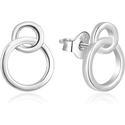 Beneto, Ohrringe, Minimalist silver earrings AGUP1425 puzetka (L), (Silber) Beneto, Ohrringe, Minimalist silver earrings AGUP1425 puzetka (L), (Silber)