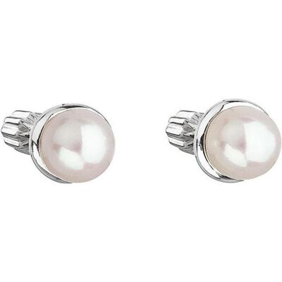Evolution Group, Ohrringe, Silver earrings with pearl Pavon 21003.1 (L), (Silber) Evolution Group, Ohrringe, Silver earrings with pearl Pavon 21003.1 (L), (Silber)
