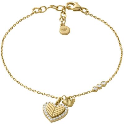 Giorgio Armani Emporio Armani, Armschmuck, Armband, (16 cm, 925 Silber) Giorgio Armani Emporio Armani, Armschmuck, Armband, (16 cm, 925 Silber)