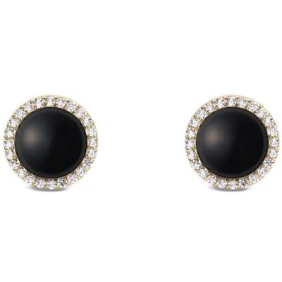 Daniel Wellington, Ohrringe, Gold-Plated Stud Earrings With Agate And Crystals - Audrey Dw00401408, (Achat, Kristall) Daniel Wellington, Ohrringe, Gold-Plated Stud Earrings With Agate And Crystals - Audrey Dw00401408, (Achat, Kristall)