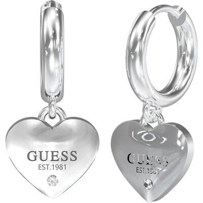 Guess Ohrringe, HUGGIE ME Ohrringe, (Edelstahl) Guess Ohrringe, HUGGIE ME Ohrringe, (Edelstahl)