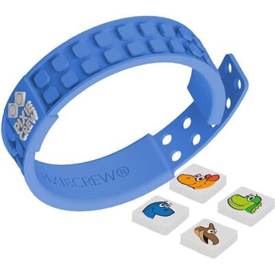 Pixie Crew, Armschmuck, Blaues PIXIE CREW-Armband, (21 cm, Silikon) Pixie Crew, Armschmuck, Blaues PIXIE CREW-Armband, (21 cm, Silikon)