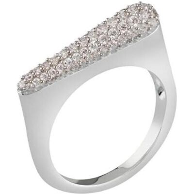 Guess Ring, - Silver fashion ring with cubic zirconia Nuances JSBR04503JWRH - Circuit: 52 mm, (52) Guess Ring, - Silver fashion ring with cubic zirconia Nuances JSBR04503JWRH - Circuit: 52 mm, (52)