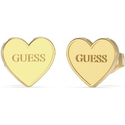Guess Ohrringe, Decent Gold Plated Heart Earrings JUBE02171JWYGT/U, (Edelstahl) Guess Ohrringe, Decent Gold Plated Heart Earrings JUBE02171JWYGT/U, (Edelstahl)