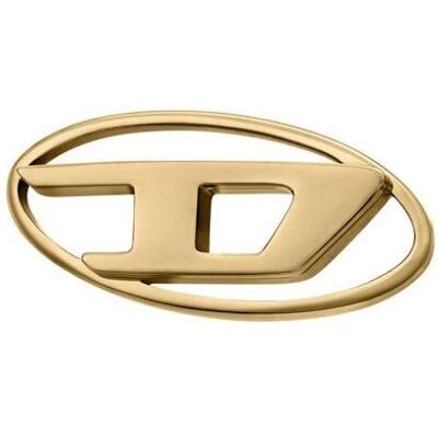 Diesel Ohrringe, Einzelner Ohrschmuck OVAL D LOGO, (Edelstahl) Diesel Ohrringe, Einzelner Ohrschmuck OVAL D LOGO, (Edelstahl)