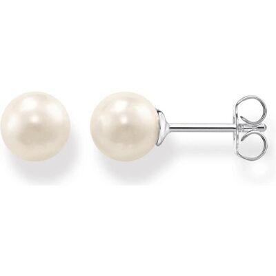 Thomas Sabo, Ohrringe, Perlenohrstecker, (Silber) Thomas Sabo, Ohrringe, Perlenohrstecker, (Silber)