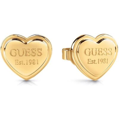 Guess Ohrringe, Fashion steel heart earrings JUBE02179JWYGT/U, (Edelstahl) Guess Ohrringe, Fashion steel heart earrings JUBE02179JWYGT/U, (Edelstahl)