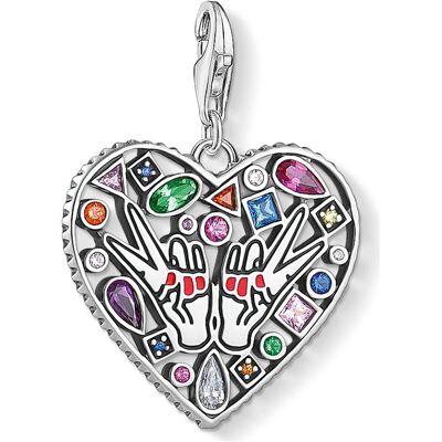 Thomas Sabo, Kettenanhänger, Love & Peace, (Silber) Thomas Sabo, Kettenanhänger, Love & Peace, (Silber)