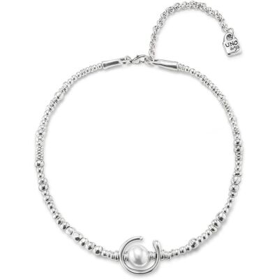 UNOde50, Halsschmuck, Womens necklace without pendant silver plated pearl white 16 cm COL0970BPLMTL0U Pearl, (Silber) UNOde50, Halsschmuck, Womens necklace without pendant silver plated pearl white 16 cm COL0970BPLMTL0U Pearl, (Silber)