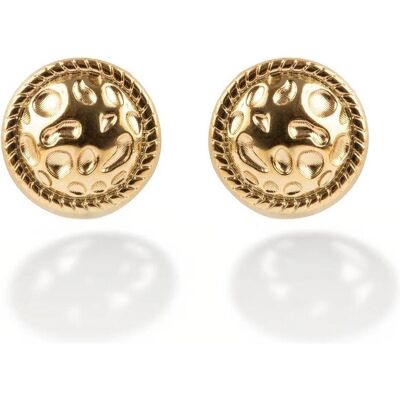 Marc Ohrringe, Malone - Gold-plated stud earrings Sable MCE250311G, (Gold) Marc Ohrringe, Malone - Gold-plated stud earrings Sable MCE250311G, (Gold)
