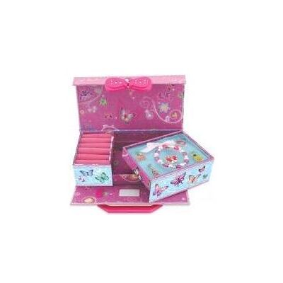 Pulio, Uhrenbox + Schmuckaufbewahrung, Pecoware Schmuckkästchen - Schmetterlinge Pulio, Uhrenbox + Schmuckaufbewahrung, Pecoware Schmuckkästchen - Schmetterlinge