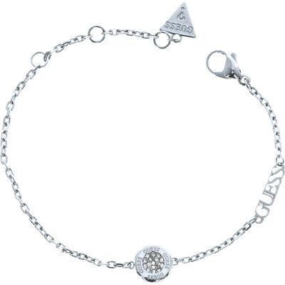 Guess Armschmuck, Stylish Steel Bracelet With Zircons, (14.50 cm, Edelstahl) Guess Armschmuck, Stylish Steel Bracelet With Zircons, (14.50 cm, Edelstahl)