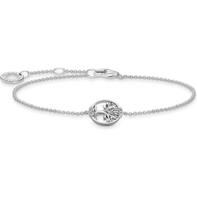 Thomas Sabo, Armschmuck, Tree of Love Armband, (19 cm, 925er Silber) Thomas Sabo, Armschmuck, Tree of Love Armband, (19 cm, 925er Silber)