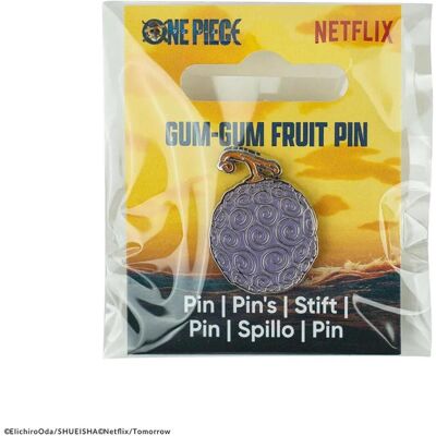 Cinereplicas, Anstecknadel, One Piece Ansteck-Pin Gum-Gum Fruit Cinereplicas, Anstecknadel, One Piece Ansteck-Pin Gum-Gum Fruit