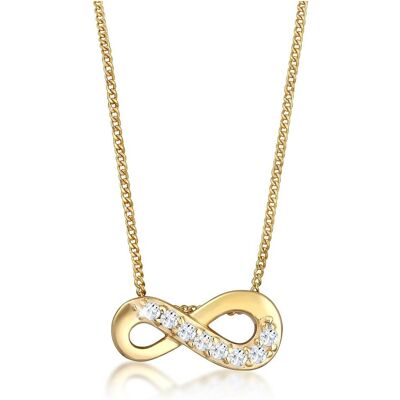 Elli, Halsschmuck, Premium Womens Necklace with Pendant Topaz 01078113174545 cm Length 45 EU, (Gelbgold) Elli, Halsschmuck, Premium Womens Necklace with Pendant Topaz 01078113174545 cm Length 45 EU, (Gelbgold)