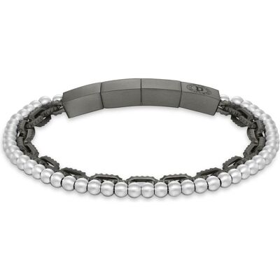 Police, Armschmuck, Shelf - Double Action Steel Bracelet PEAGB0035301, (20 cm, Edelstahl) Police, Armschmuck, Shelf - Double Action Steel Bracelet PEAGB0035301, (20 cm, Edelstahl)