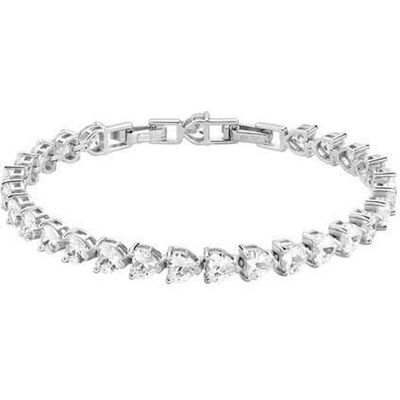 Amen, Armschmuck, Heart Tennis Armband, (18 cm, Silber 925) Amen, Armschmuck, Heart Tennis Armband, (18 cm, Silber 925)