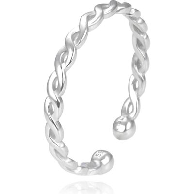 Agato, Ring, Silver open ring AGG638 - Circuit: 55 mm, (55, 925 Silber) Agato, Ring, Silver open ring AGG638 - Circuit: 55 mm, (55, 925 Silber)