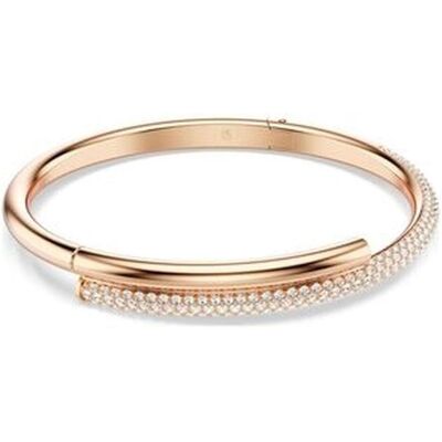 Swarovski, Armschmuck, Dextera Armreif Magnetischer Verschluss Weiss Roségold, (18 cm, Metall) Swarovski, Armschmuck, Dextera Armreif Magnetischer Verschluss Weiss Roségold, (18 cm, Metall)