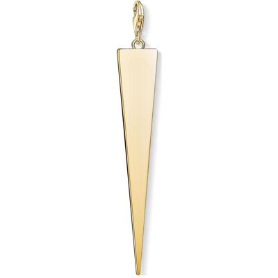 Thomas Sabo, Kettenanhänger, Charm-Anhänger Dreieck gold, (925er Silber) Thomas Sabo, Kettenanhänger, Charm-Anhänger Dreieck gold, (925er Silber)