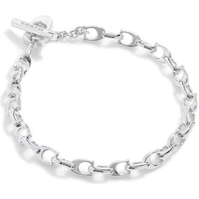 Coach, Armschmuck, - Fashionable ladies bracelet made of brass 37376745RHO030, (Messing) Coach, Armschmuck, - Fashionable ladies bracelet made of brass 37376745RHO030, (Messing)