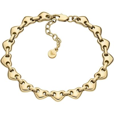 Giorgio Armani Emporio Armani, Armschmuck, EGS3331710 Armband, (17 cm, Edelstahl, Messing) Giorgio Armani Emporio Armani, Armschmuck, EGS3331710 Armband, (17 cm, Edelstahl, Messing)