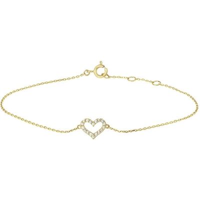 Marie, Armschmuck, Celeste Armbandumstände 16,5 - 18,5 cm - Goud Marie, Armschmuck, Celeste Armbandumstände 16,5 - 18,5 cm - Goud