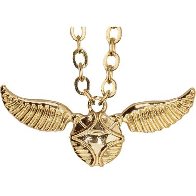 Cinereplicas, Halsschmuck, Harry Potter: Goldener Schnatz Halskette, (Eisen, Zinklegierung, 50 - 56 cm) Cinereplicas, Halsschmuck, Harry Potter: Goldener Schnatz Halskette, (Eisen, Zinklegierung, 50 - 56 cm)