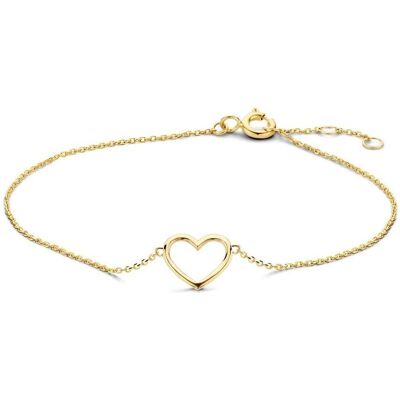 Marie, Armschmuck, Celeste Armband Hart 0,8 mm 16 - 17 - 18 cm - Goud, (18 cm, 14 Karat Gelbgold) Marie, Armschmuck, Celeste Armband Hart 0,8 mm 16 - 17 - 18 cm - Goud, (18 cm, 14 Karat Gelbgold)