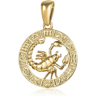 JVD, Kettenanhänger, Gold-plated Scorpio pendant SVLP0713XH2GOSC, (Gold) JVD, Kettenanhänger, Gold-plated Scorpio pendant SVLP0713XH2GOSC, (Gold)