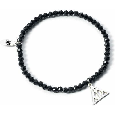 Carat, Armschmuck, HARRY POTTER - Reliques de la Mort -Charme en Argent & Bracelet Perles, (Crystal, Silber) Carat, Armschmuck, HARRY POTTER - Reliques de la Mort -Charme en Argent & Bracelet Perles, (Crystal, Silber)